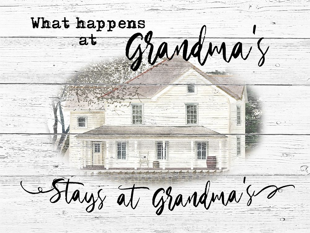 Stays at Grandmas art print by Billy Jacobs for $57.95 CAD