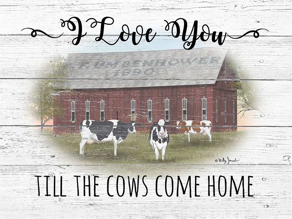 Cow Come Home art print by Billy Jacobs for $57.95 CAD