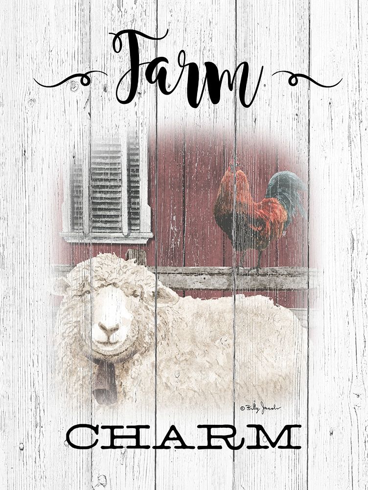 Farm Charm art print by Billy Jacobs for $57.95 CAD