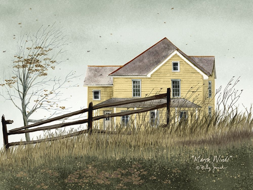 March Winds art print by Billy Jacobs for $57.95 CAD