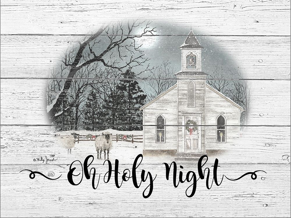 Oh Holy Night art print by Billy Jacobs for $57.95 CAD