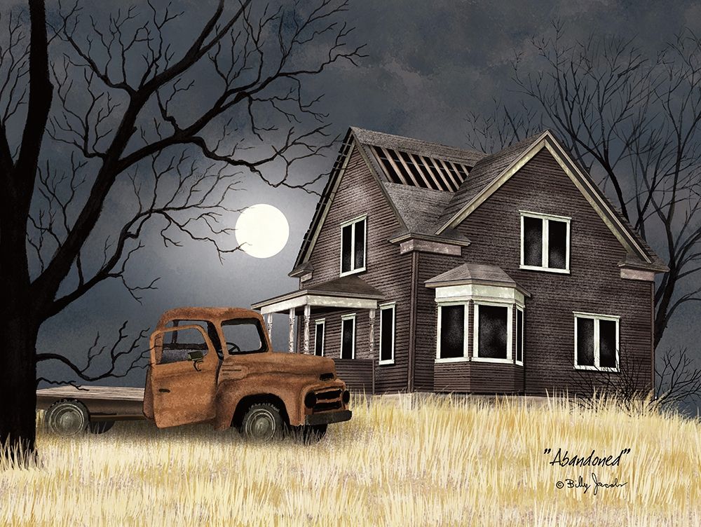 Abandoned art print by Billy Jacobs for $57.95 CAD