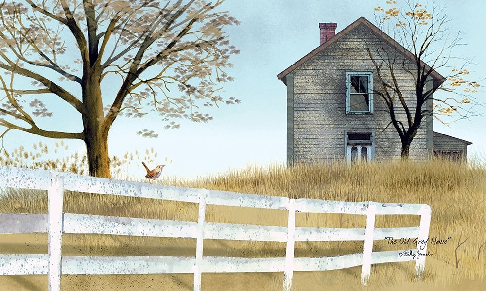 Old Grey House art print by Billy Jacobs for $57.95 CAD