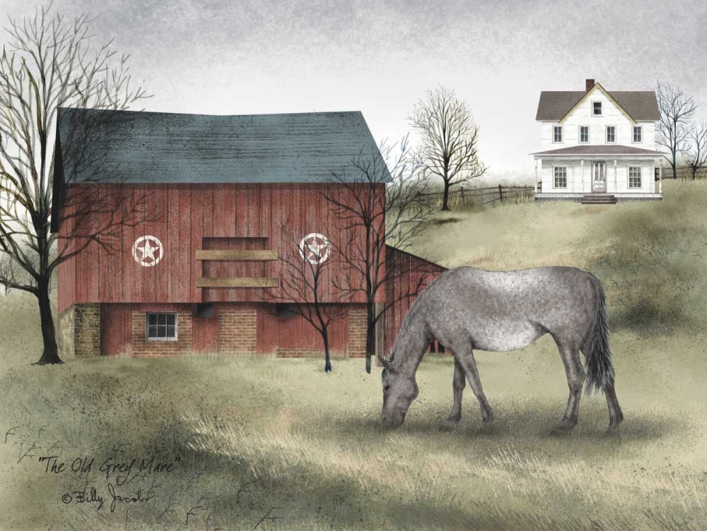 Old Grey Mare art print by Billy Jacobs for $57.95 CAD
