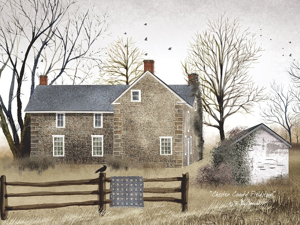 Chester County Fieldstone art print by Billy Jacobs for $57.95 CAD
