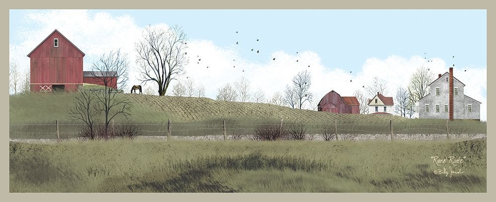 Rural Route art print by Billy Jacobs for $57.95 CAD