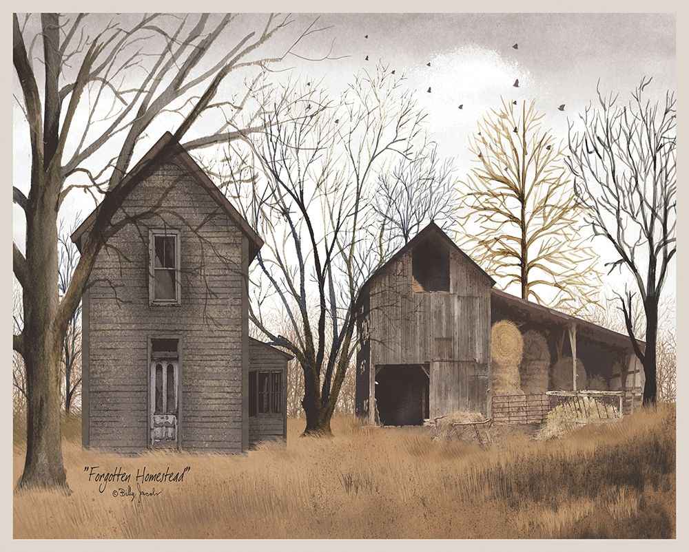 Forgotten Homestead        art print by Billy Jacobs for $57.95 CAD