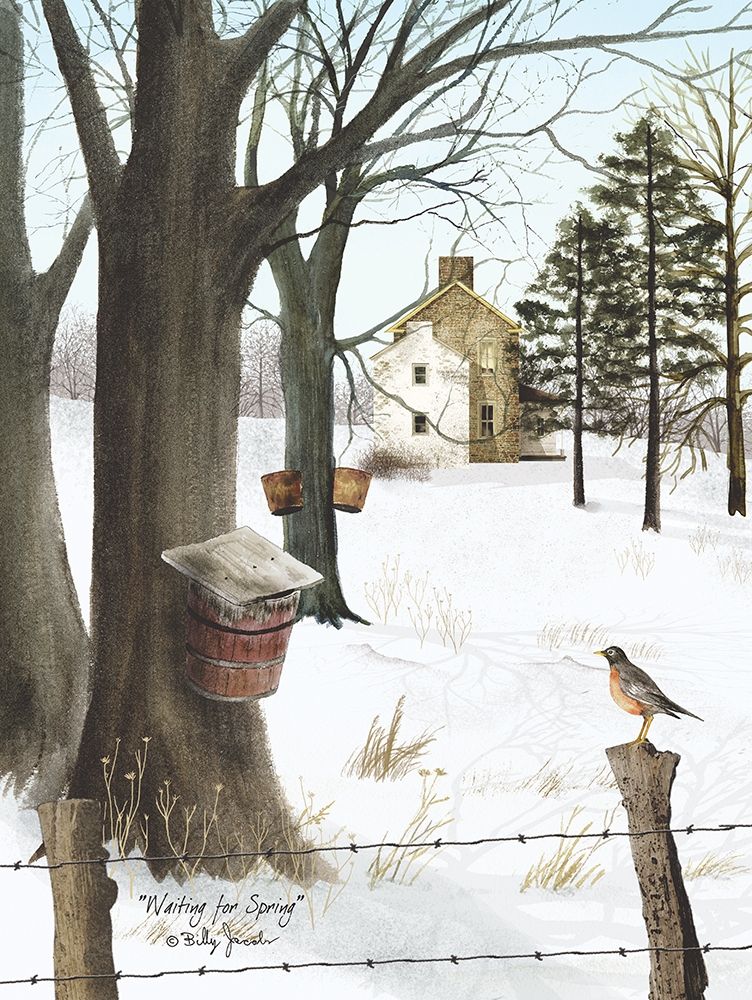 Waiting for Spring art print by Billy Jacobs for $57.95 CAD
