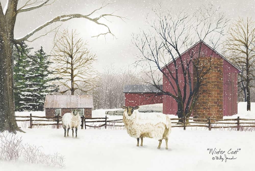 Winter Coat art print by Billy Jacobs for $57.95 CAD