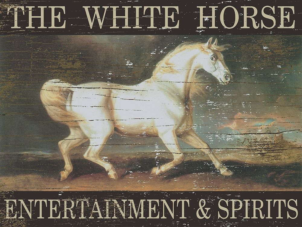 White Horse art print by Billy Jacobs for $57.95 CAD