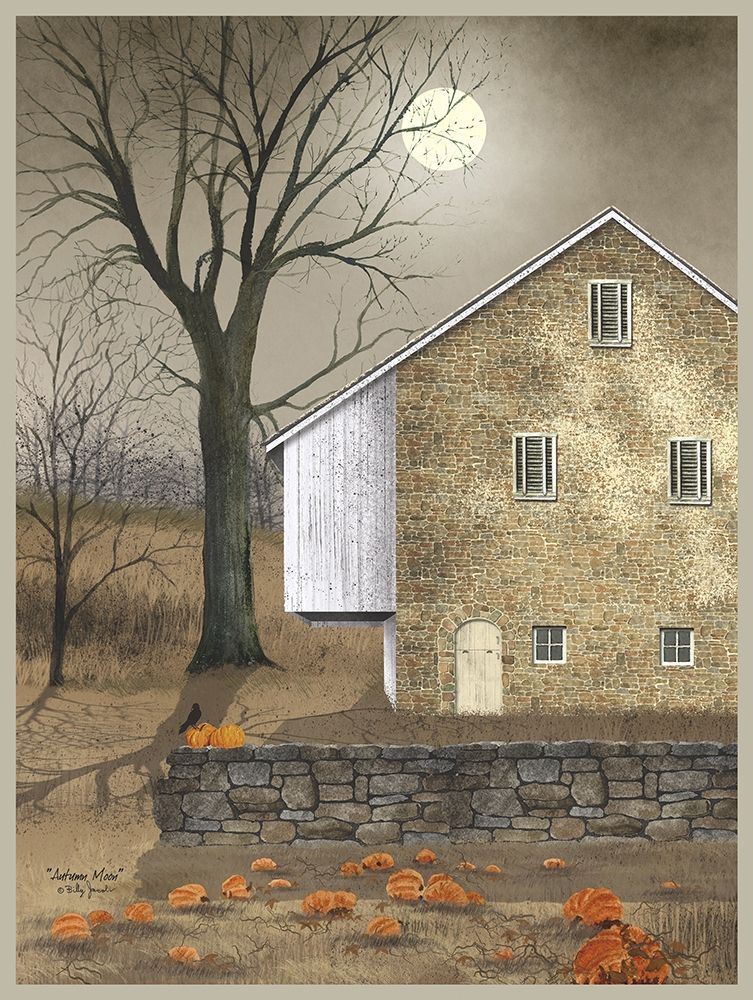 Autumn Moon art print by Billy Jacobs for $57.95 CAD