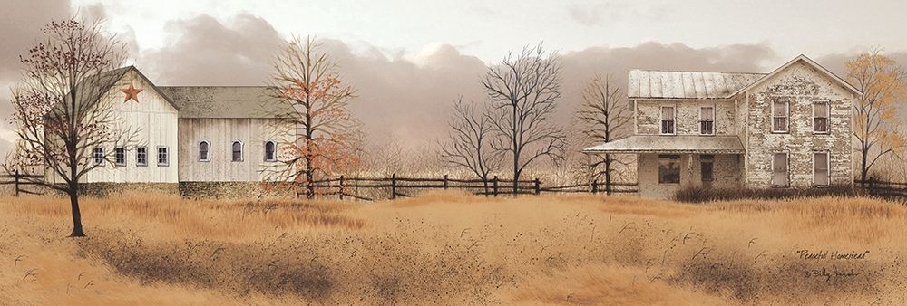 Peaceful Homestead art print by Billy Jacobs for $57.95 CAD