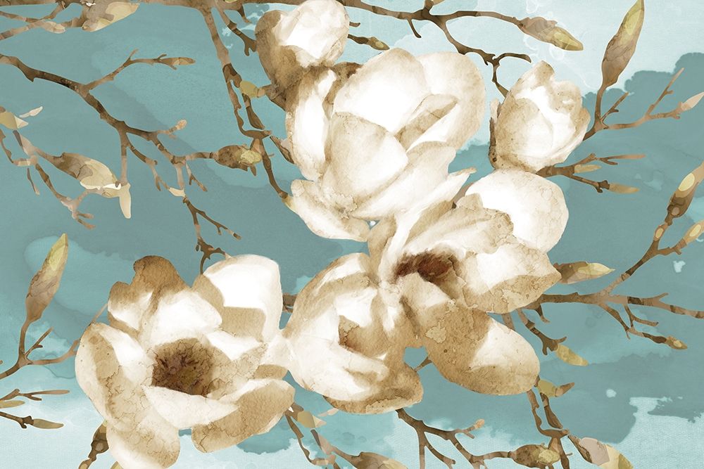 Magnolia I art print by Bluebird Barn for $57.95 CAD