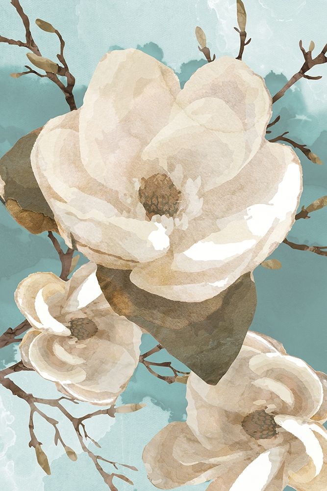 Magnolia II art print by Bluebird Barn for $57.95 CAD
