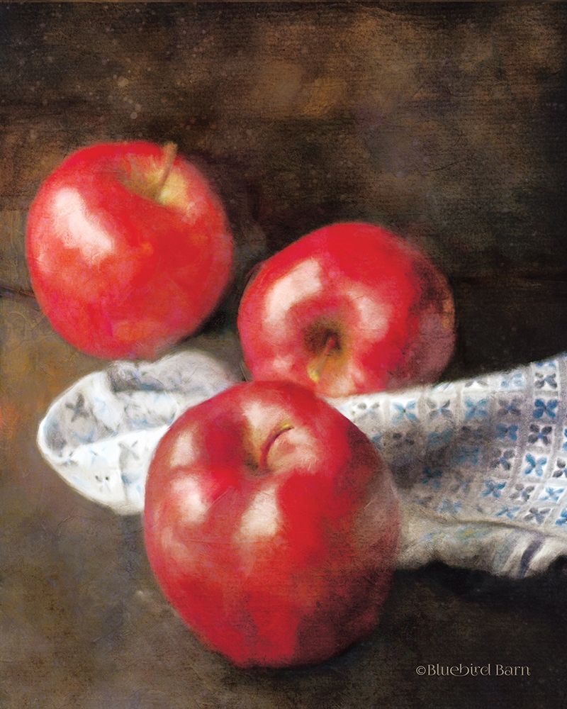 Apples and Quilt art print by Bluebird Barn for $57.95 CAD