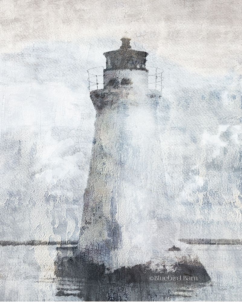 Lighthouse art print by Bluebird Barn for $57.95 CAD