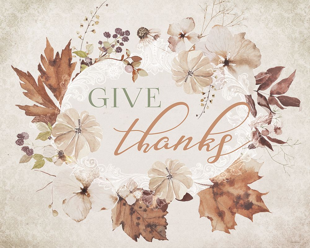 Give Thanks art print by Bluebird Barn for $57.95 CAD