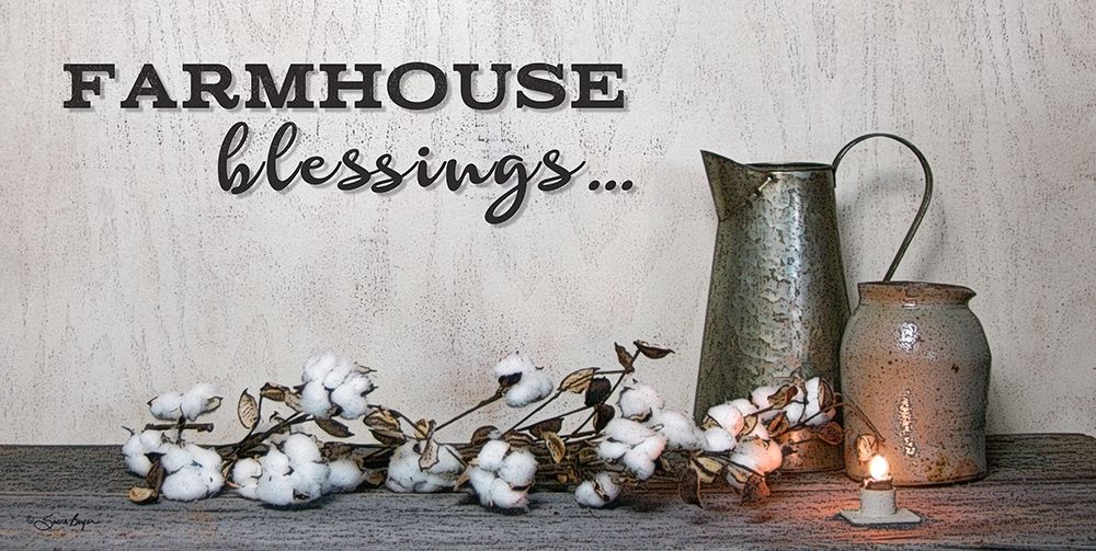 Farmhouse Blessings art print by Susie Boyer for $57.95 CAD