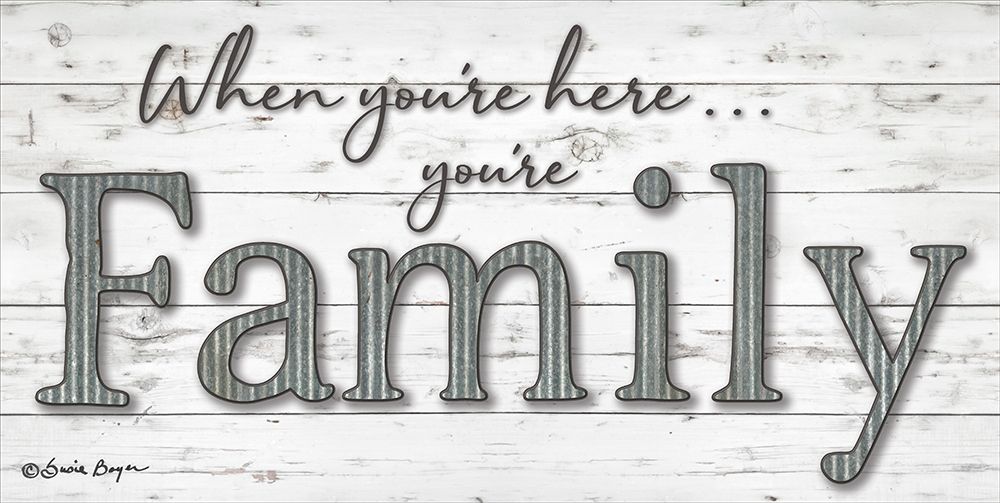 You are Family art print by Susie Boyer for $57.95 CAD