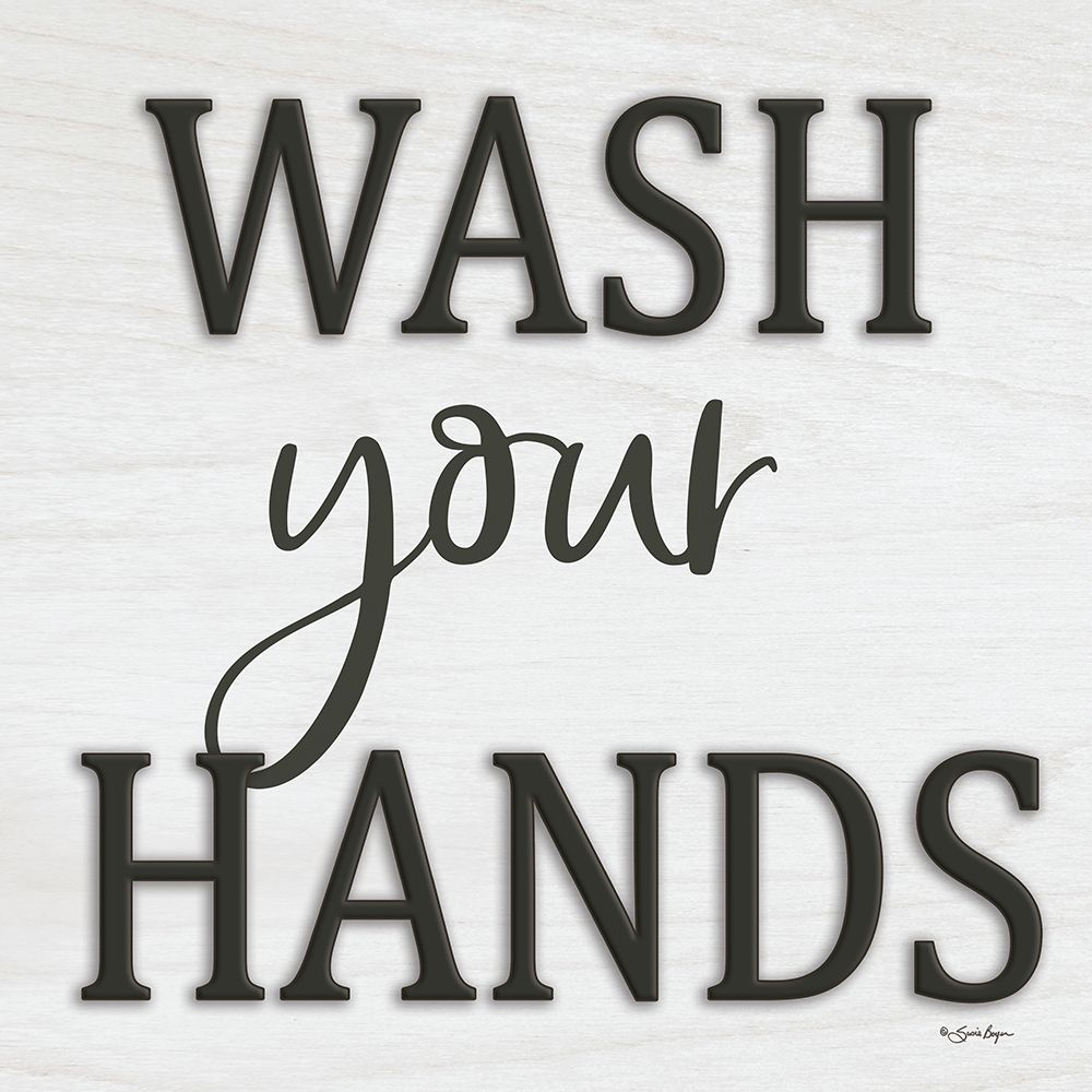 Wash Your Hands art print by Susie Boyer for $57.95 CAD