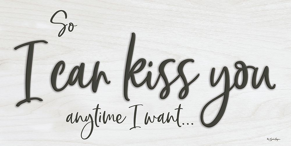 I Can Kiss You art print by Susie Boyer for $57.95 CAD