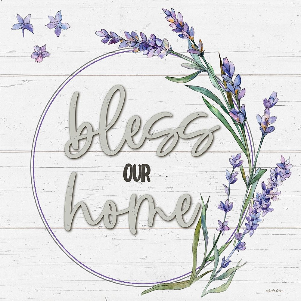 Bless Our Home art print by Susie Boyer for $57.95 CAD