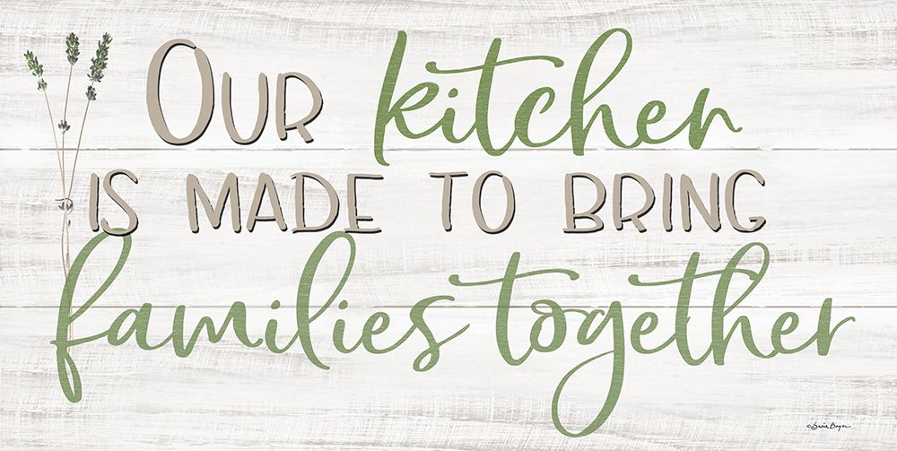 Our Kitchen art print by Susie Boyer for $57.95 CAD