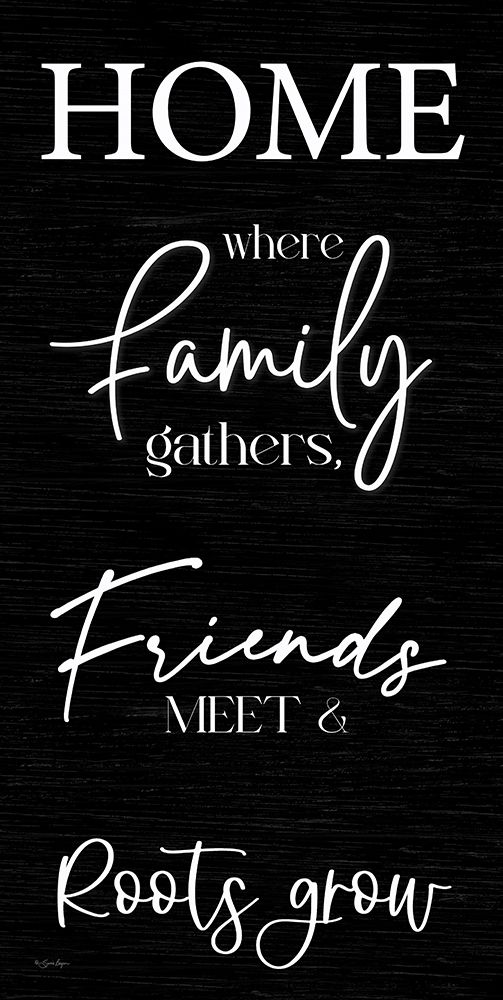 Home - Where Family Gathers art print by Susie Boyer for $57.95 CAD
