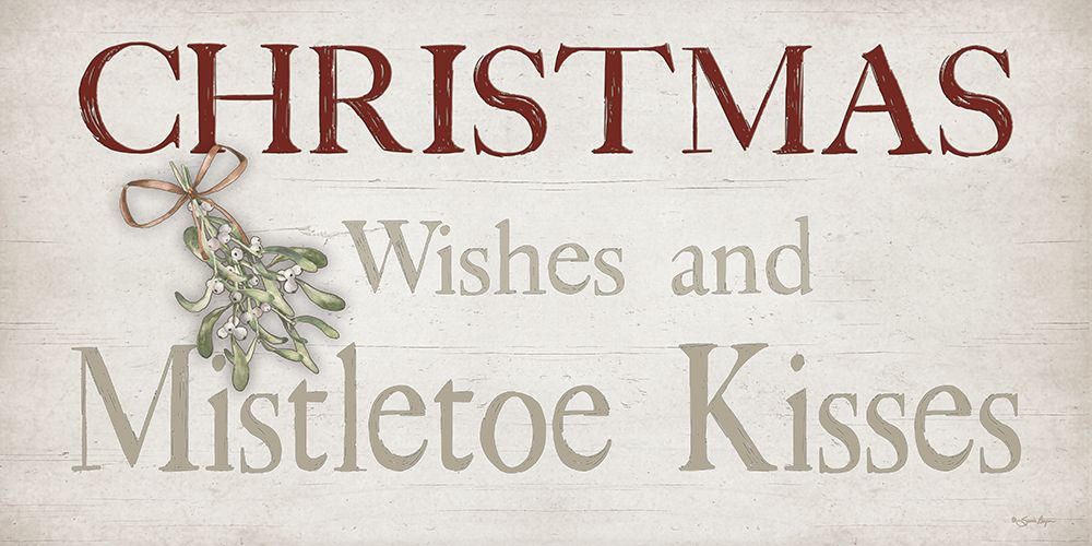 Mistletoe Kisses art print by Susie Boyer for $57.95 CAD