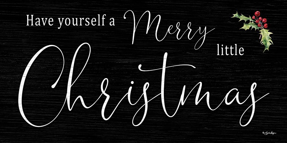 Merry Little Christmas art print by Susie Boyer for $57.95 CAD