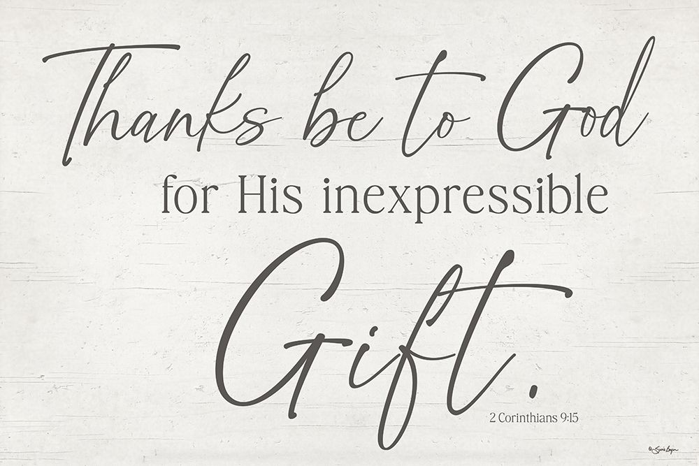 Thanks be to God art print by Susie Boyer for $57.95 CAD