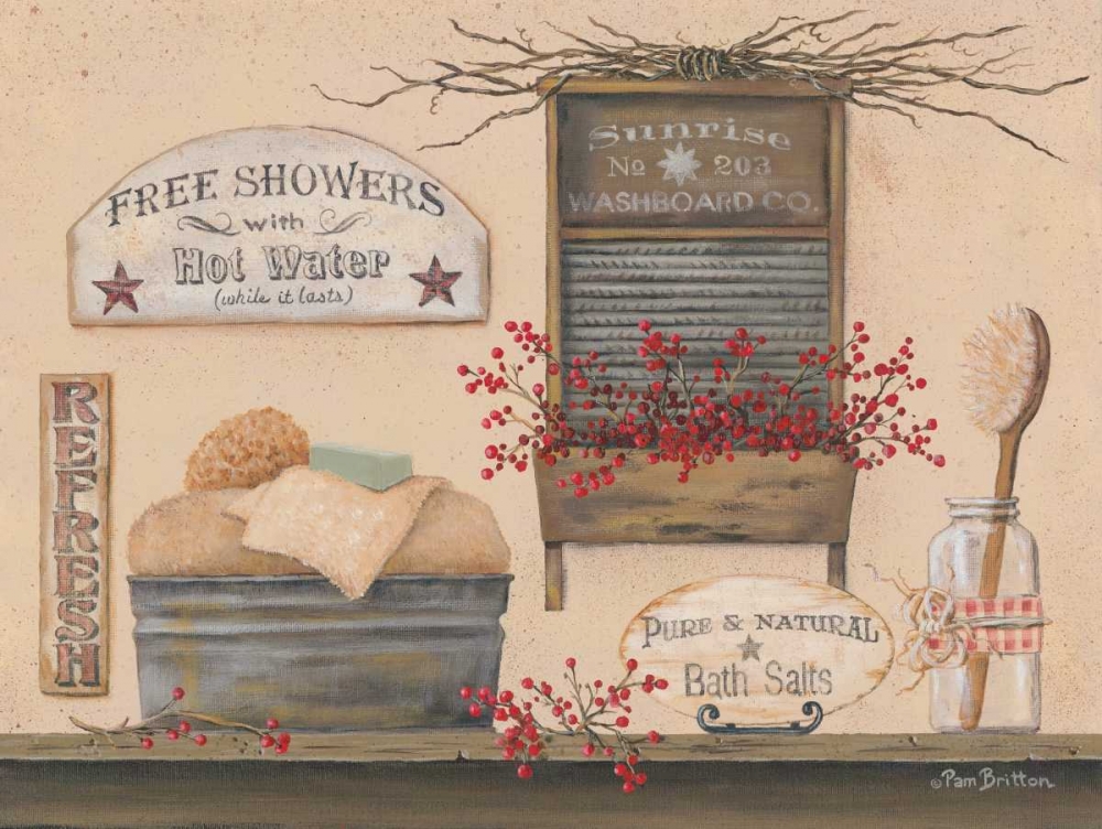 Free Showers art print by Pam Britton for $57.95 CAD