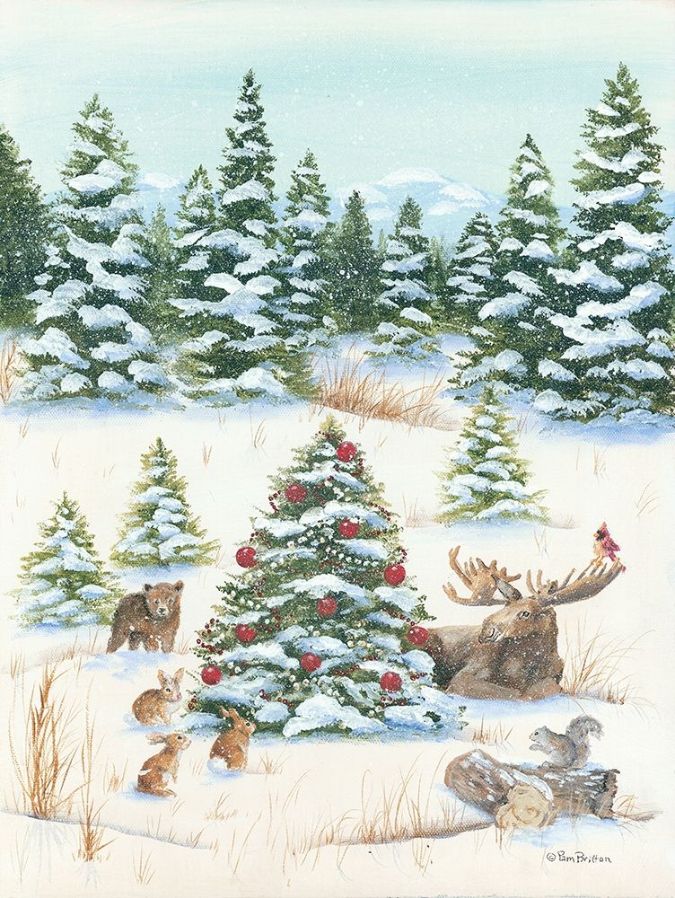Woodland Friends art print by Pam Britton for $57.95 CAD