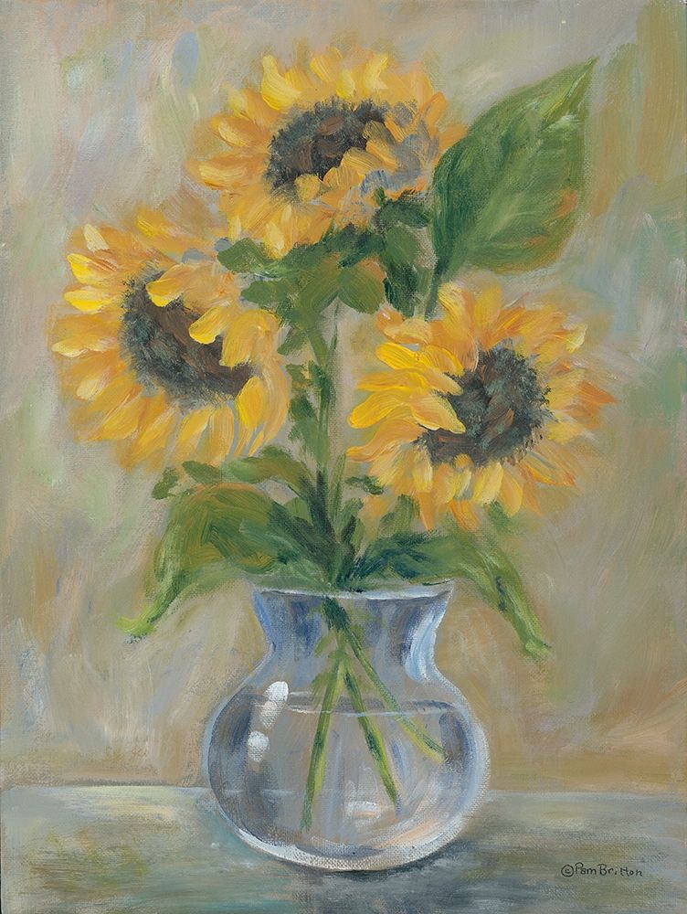 Sunny Bouquet art print by Pam Britton for $57.95 CAD