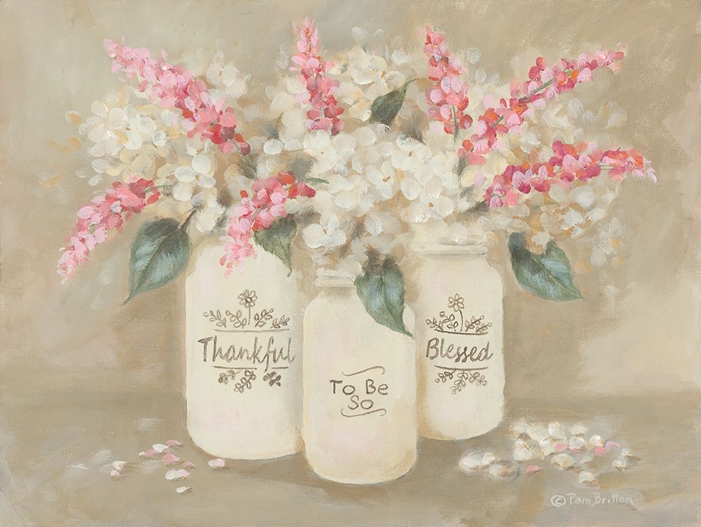 Thankful to be so Blessed art print by Pam Britton for $57.95 CAD