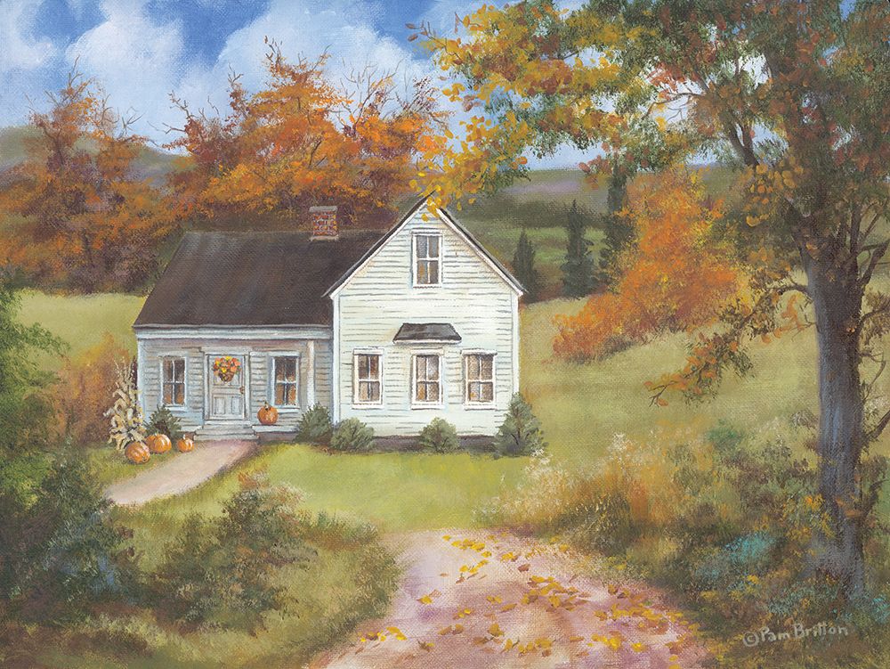 Fall in the Country art print by Pam Britton for $57.95 CAD