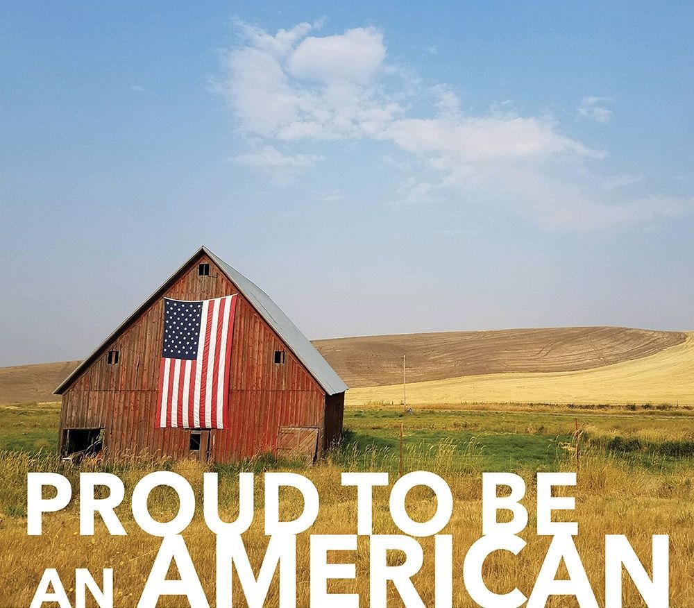 Proud American art print by Lady Louise Designs for $57.95 CAD