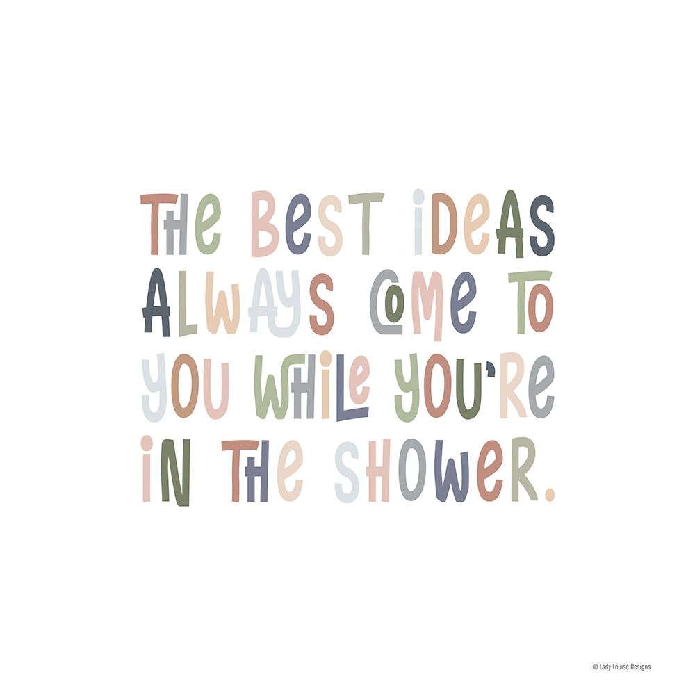 The Best Ideas art print by Lady Louise Designs for $57.95 CAD