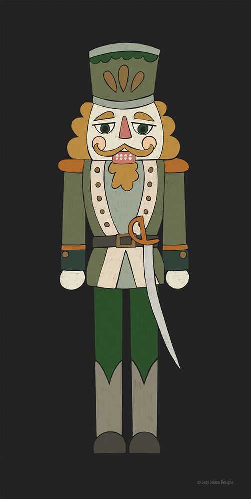 Nutcracker II art print by Lady Louise Designs for $57.95 CAD