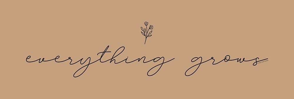 Everything Grows art print by Lady Louise Designs for $57.95 CAD