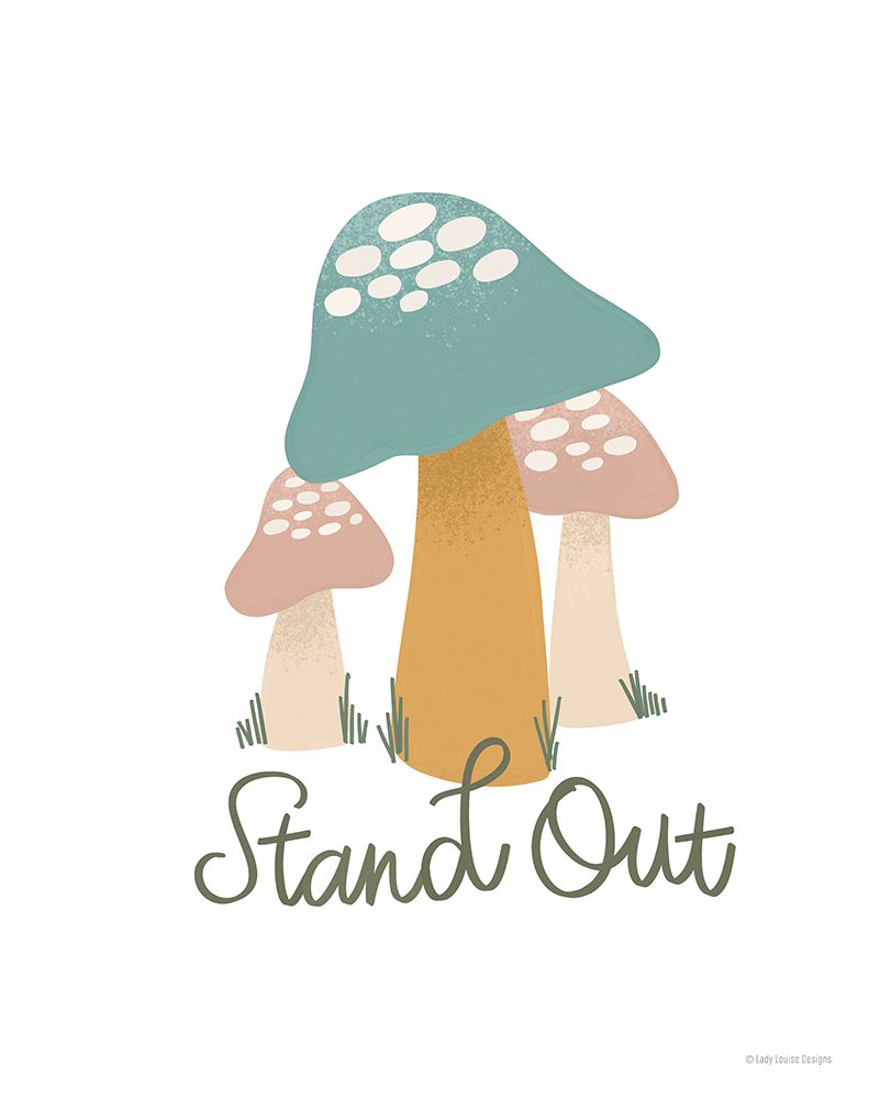 Stand Out art print by Lady Louise Designs for $57.95 CAD