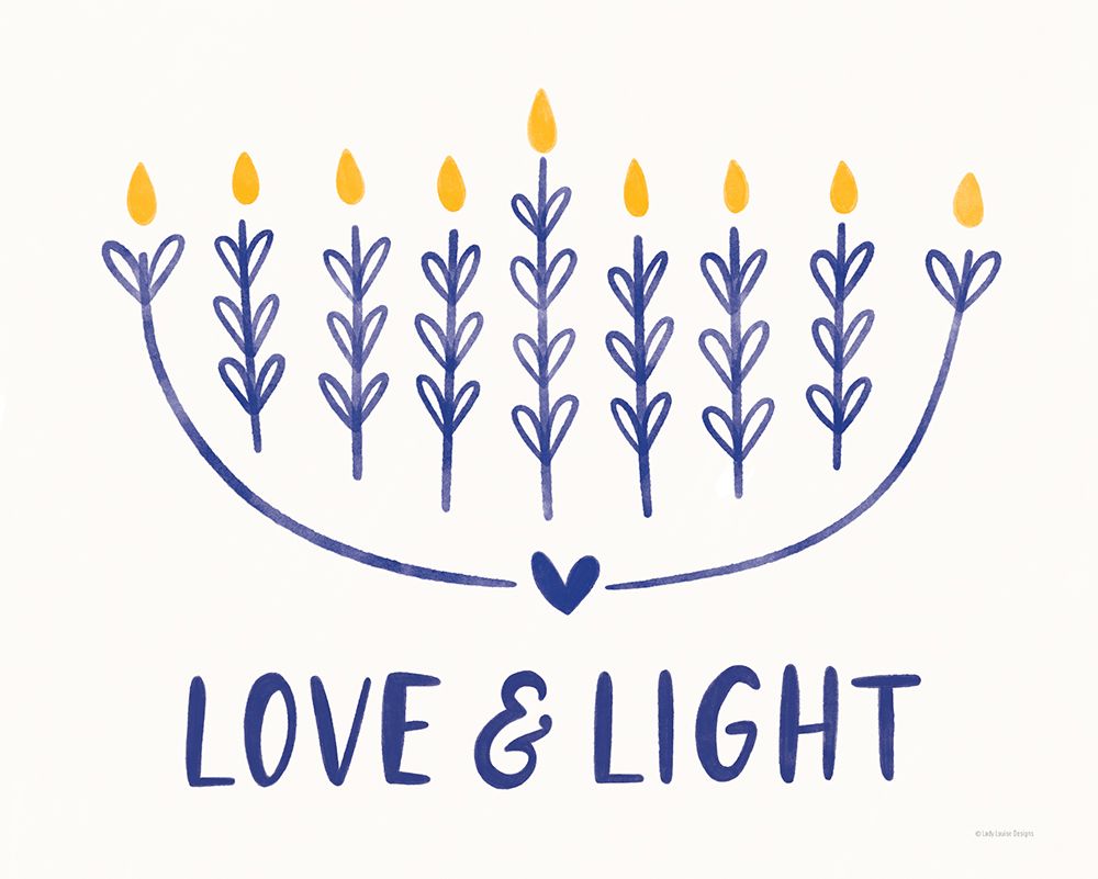 Love And Light art print by Lady Louise Designs for $57.95 CAD
