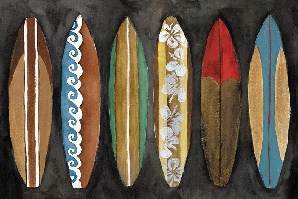 Surfboards art print by Cloverfield And Co. for $57.95 CAD