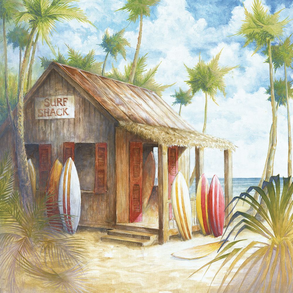Surf Shack art print by Cloverfield And Co. for $57.95 CAD