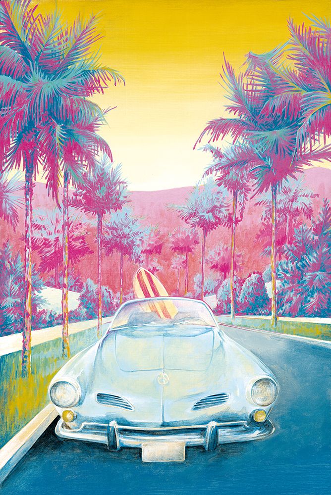 Beach Trip art print by Cloverfield And Co. for $57.95 CAD