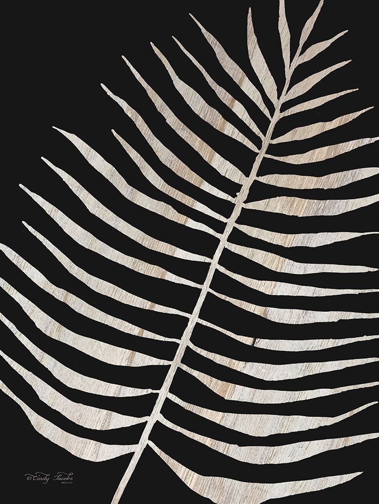 Palm Frond Wood Grain I art print by Cindy Jacobs for $57.95 CAD