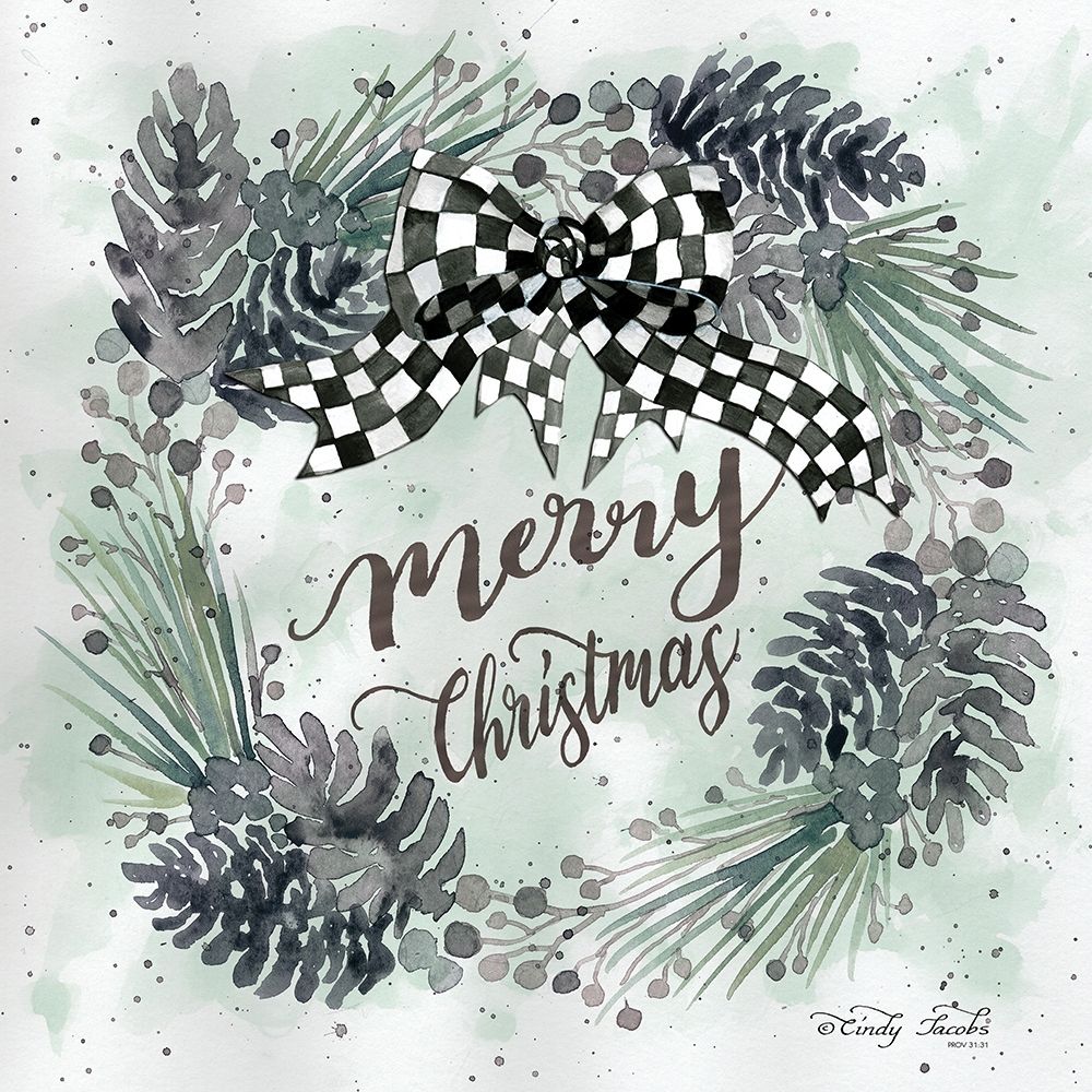 Merry Christmas    art print by Britt Hallowell for $57.95 CAD