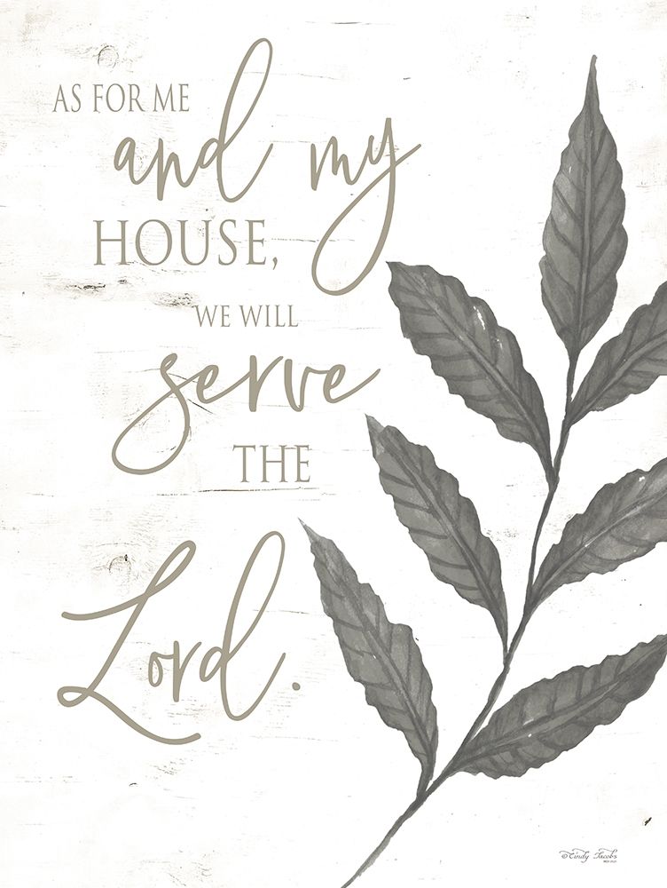 As for Me and My House art print by Cindy Jacobs for $57.95 CAD