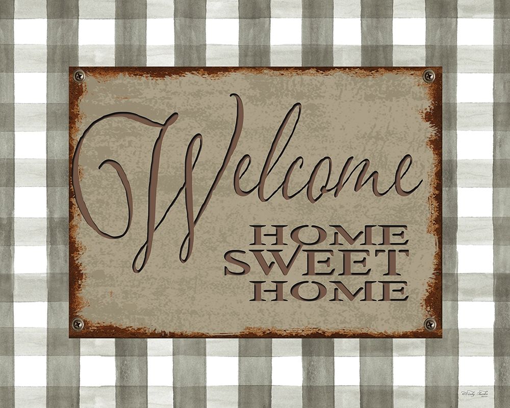 Welcome Home Sweet Home art print by Cindy Jacobs for $57.95 CAD