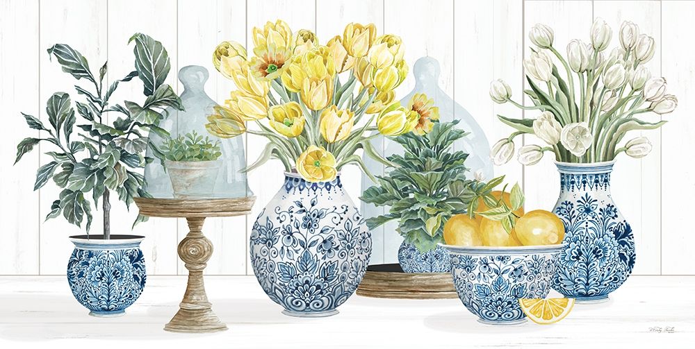 Chinoiserie Lemon Set art print by Cindy Jacobs for $57.95 CAD